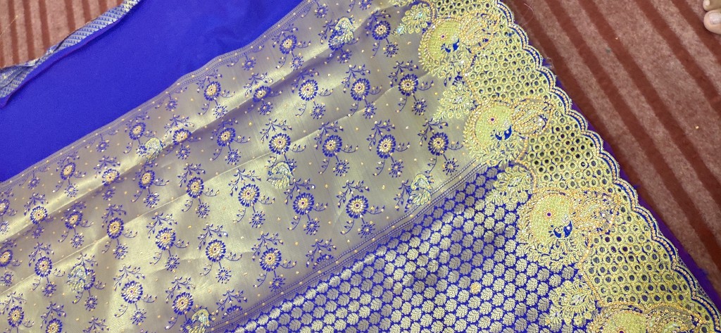 Banarasi saree hand work