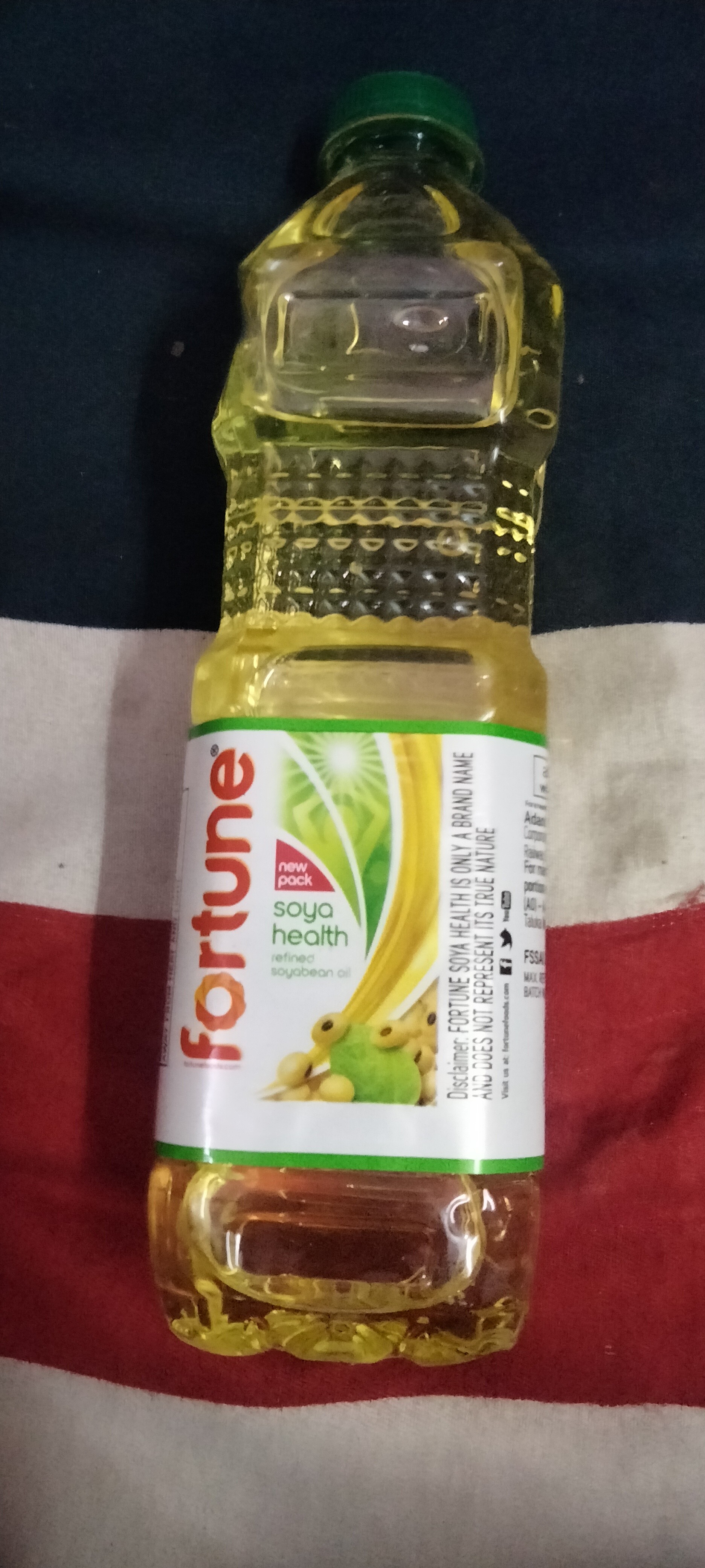 Fortune Soya health soybean oil in bottle
